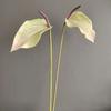 6Pcs/lot Artificial Latex Red Palm Real Touch Flowers Calla Lily Wedding Flower Arrangement Brithday Party Decor Home Ornaments