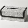 Modern Tissue Box Cover, Case Paper Holder Light Luxury Dispenser for