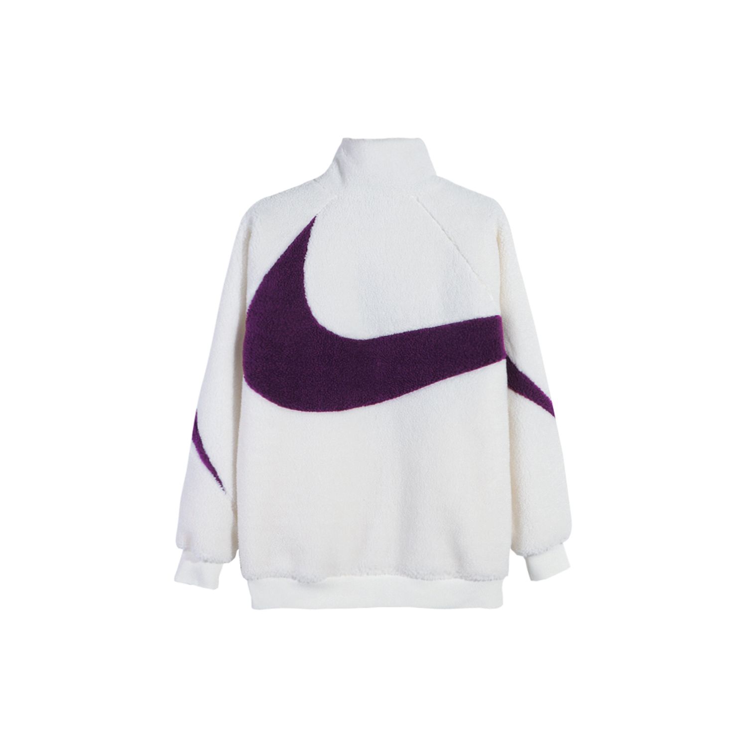 Nike Jaqueta Sherpa com logotipo Big Swoosh para homens, roupa