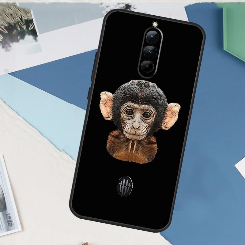Affe Gorilla Menschenaffe Baby Hülle Für ZTE Nubia Red Magic 10S 11 10 9 8 8S 9S Pro Plus 6 7 6S 7S Pro 5G 6R 10 Air Cover