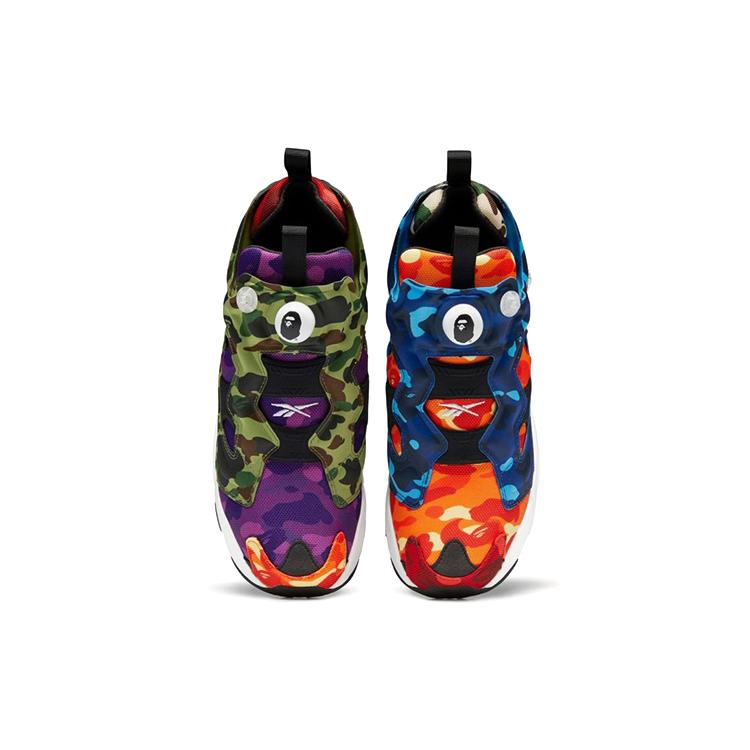 New Reebok Instapump Fury Bape Multi Camo Q47370
