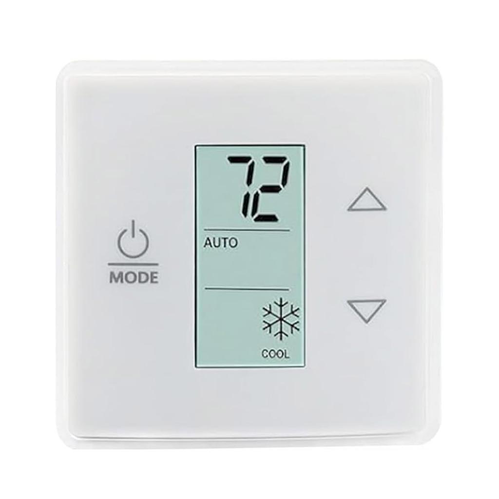 3316250.712 Wall Thermostat for Air Conditioner Digital Temperature Backlight Display Cool/Furnace/Heat Strips