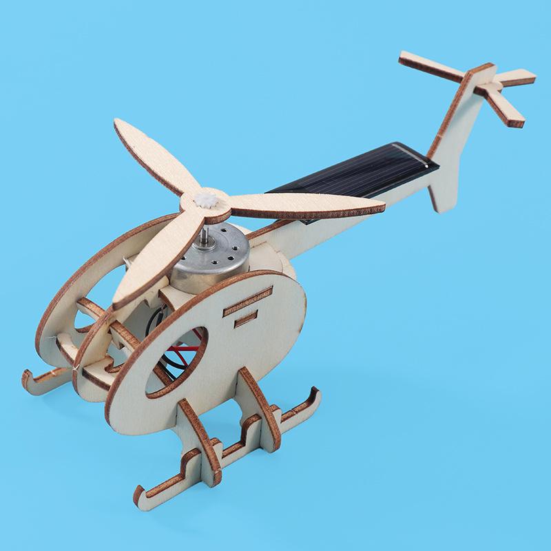 Tech Mini Solar Helicopter: Handmade Teaching Aid for Primary School Science Experiments