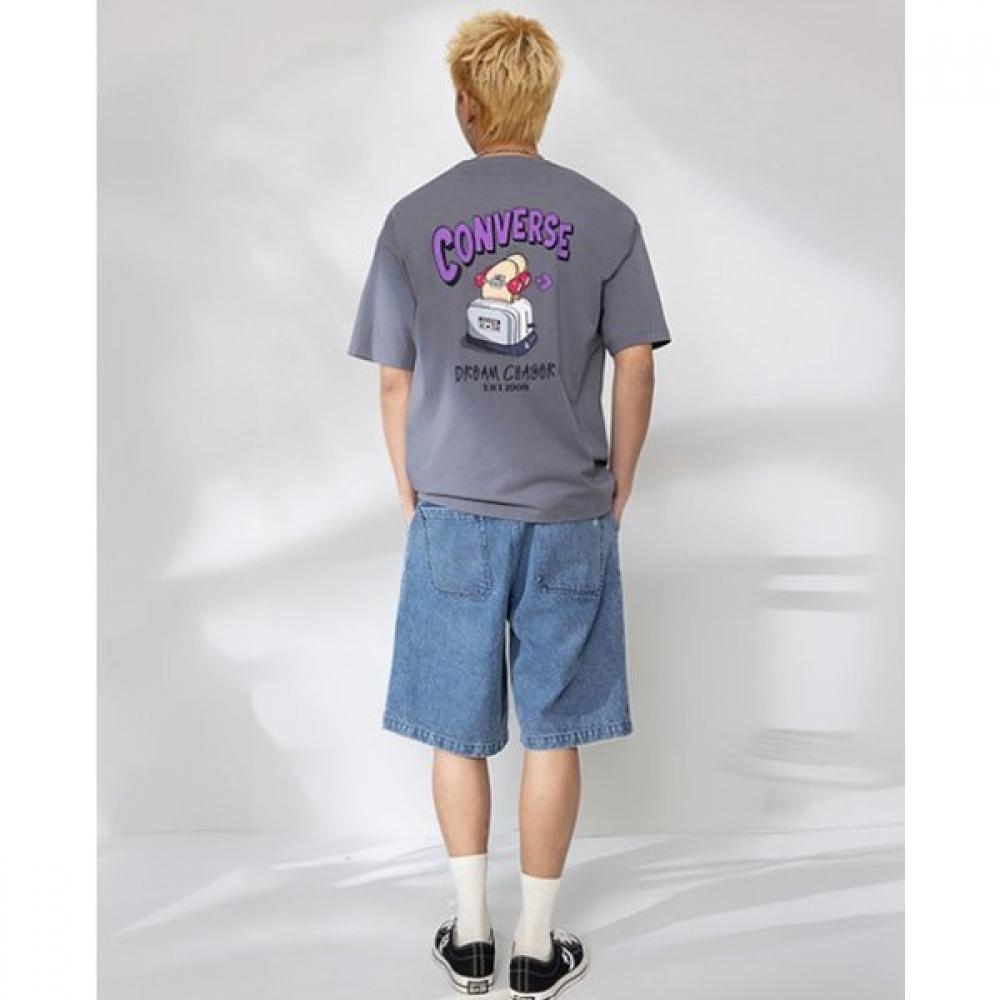 Converse T shirT ToasTer Graphic quieT Shade Mcj751 G6m