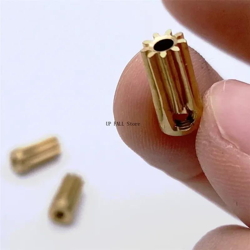 RC Model Metal Gear 0.5M 2.3mm 8T 9T 10T 12T 13T 14T 15T Height 5/10/12MM Cylindrical Spur Gear DIY Helicopter Motor