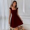 2025 New Slim Comfortable Waist Trendy Dress Women's Fashion Elegant Loose Dress Spring Summer Print