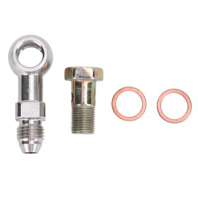 4AN auf 1 8in NPT Banjoschraube Edelstahl Stark Belastbar Sichere Verbindung Banjo-Adapter-Anschlusssatz