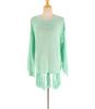 European & American Tassel Beach Cover-Up: Hollow Knit Swimsuit Outerwear, Sun Protection for Seaside Vacations