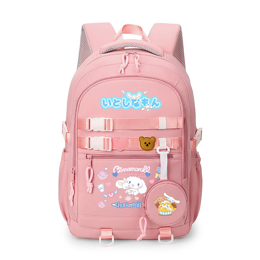 Big-Eared Puppy Cute Cartoon Printed Backpack College Style Primary And Secondary School Students Large-Capacity Schoolbag