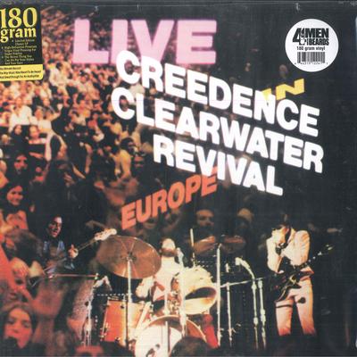 LP deska CREEDENCE CLEARWATER REVIVAL - Live In Europe 4M224 4 Men With Bear 2014 US Rock