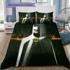 Batman Front View Bedding Set, 1 Duvet Cover & 2 Pillowcases, Home Bedroom, Ideal Gift