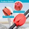 4 Pcs 5 Holes Rubber Rod Holder Protection Rubber Fishing Rod