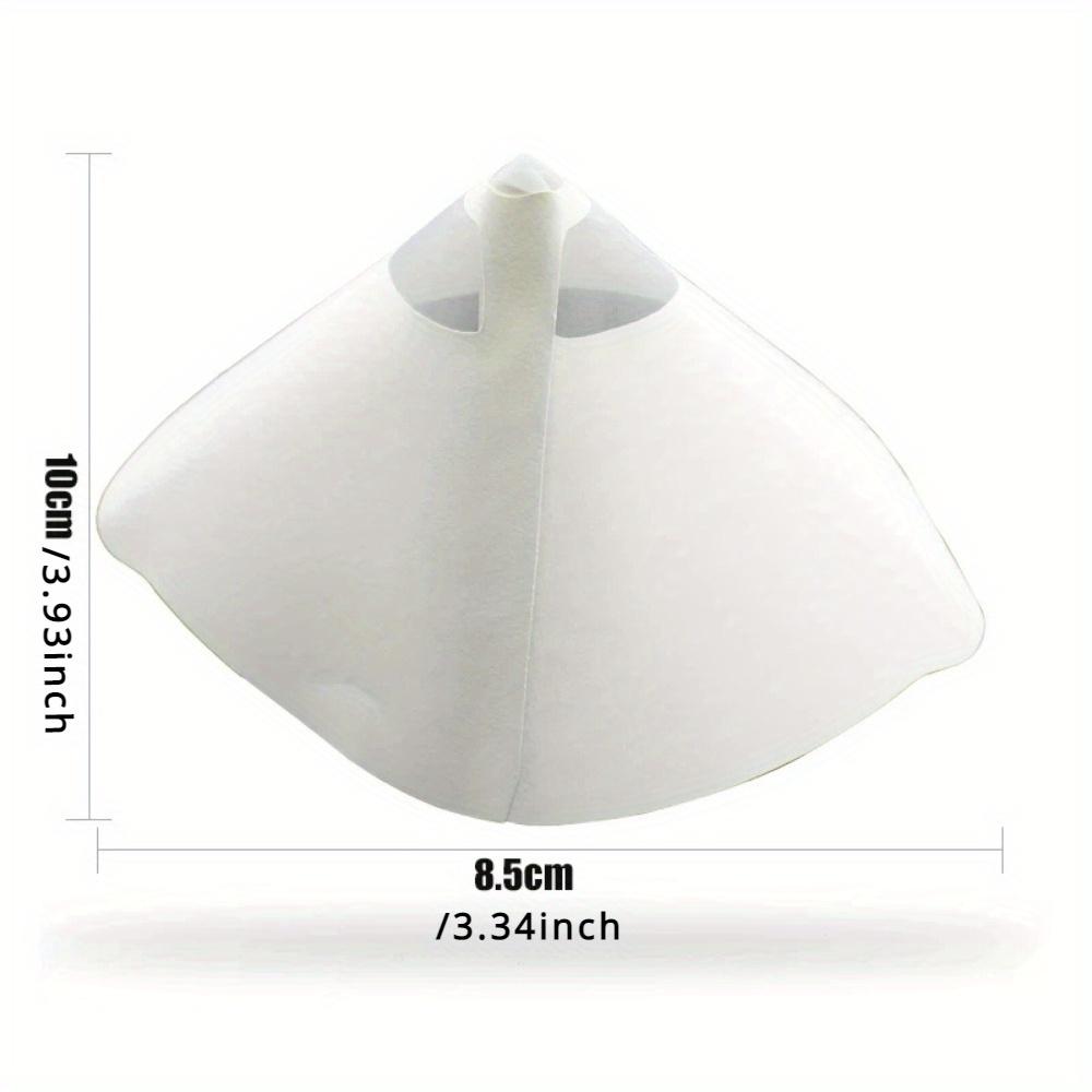 Car Paint Spray Mesh Paper Filter Purifying Straining Funnel Disposable Paint Filter Conical Micron Paper Funnels Tools