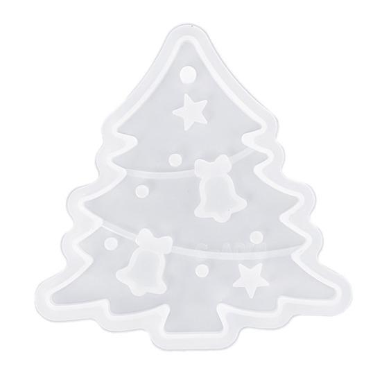 Christmas Silicone Resin Molds for Making Deer Santa Snowman Ornaments DIY Crafts Epoxy Casting Glue Mold Cake Decorating Supplies