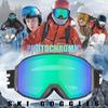 Photochromic UV400 Protection Ski Goggles Sports Mask for Men Women Winter Anti-Fog Snowboarding Goggle Skiing Glasses