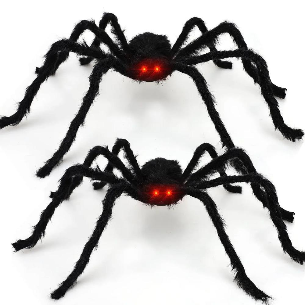 Giant Halloween Glowing Spider Haunted House Halloween Decoration for Indoor and Outdoor
