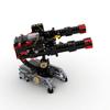 Anti-Aircraft Gun Robot Model Technology Building Block Assembly With Motor Drive Fire Bullets Educational Toy Bricks Teens Gift