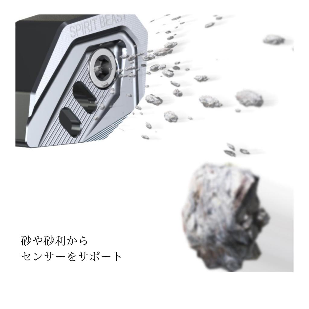 Osłona czujnika KeiSquare dla Yamaha Osłona czujnika Osłona czujnika NMAX155 N-MAX155 Nakładka Osłona Ochronna (Tytan)