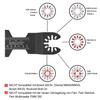 10/24pcs Oscillating Blades Multifunctional Blade Saw Fine Workmanship  35MM 45MM 87MM High Carbon Steel Blade Saws Quick Releas