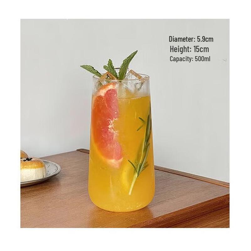 500ml High Borosilicate Glass Drinking Glasses