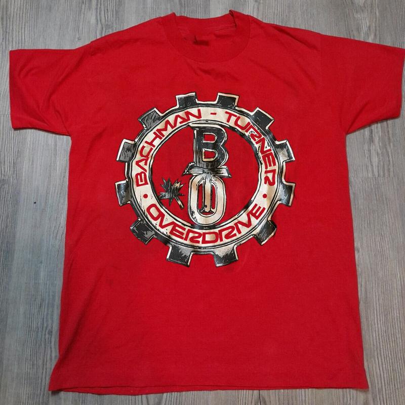 Bachman Turner Overdrive Concert Tour 1986 For Fan S to 5XL T shirt QA676