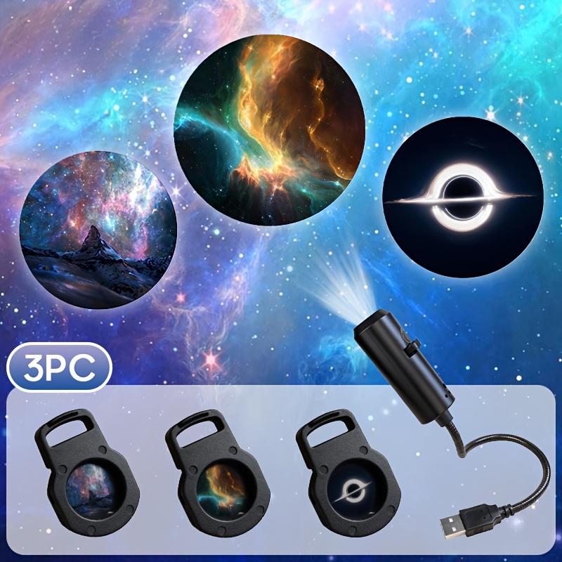 

Led Usb Projector Light 3/6Pcs Projection Patterns- Adjustable Whale Butterfly Jellyfish Starfish Night Light Festival Gift A1