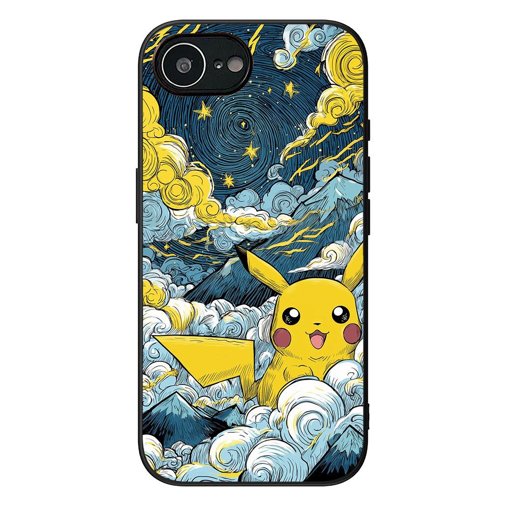 

P-Pokemons Gengar P-Pikachus Cute Protective Cover for Xiaomi Redmi 15C 15 A5 9A 9C NFC 9T Note 9 8 8T Phone Case Redmi 15C 5G (173mm)