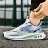 Men's casual speed runing shoes outdoor four seasons wear-resistant breathable sneakers soft-sole comfortable racing sports shoe