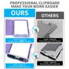 High Capacity Clipboards with Pen Holder Easily Organize and Store Your Documents