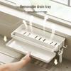 Wall-Mounted Kitchen Sink Rack | No-Drill Storage Solution