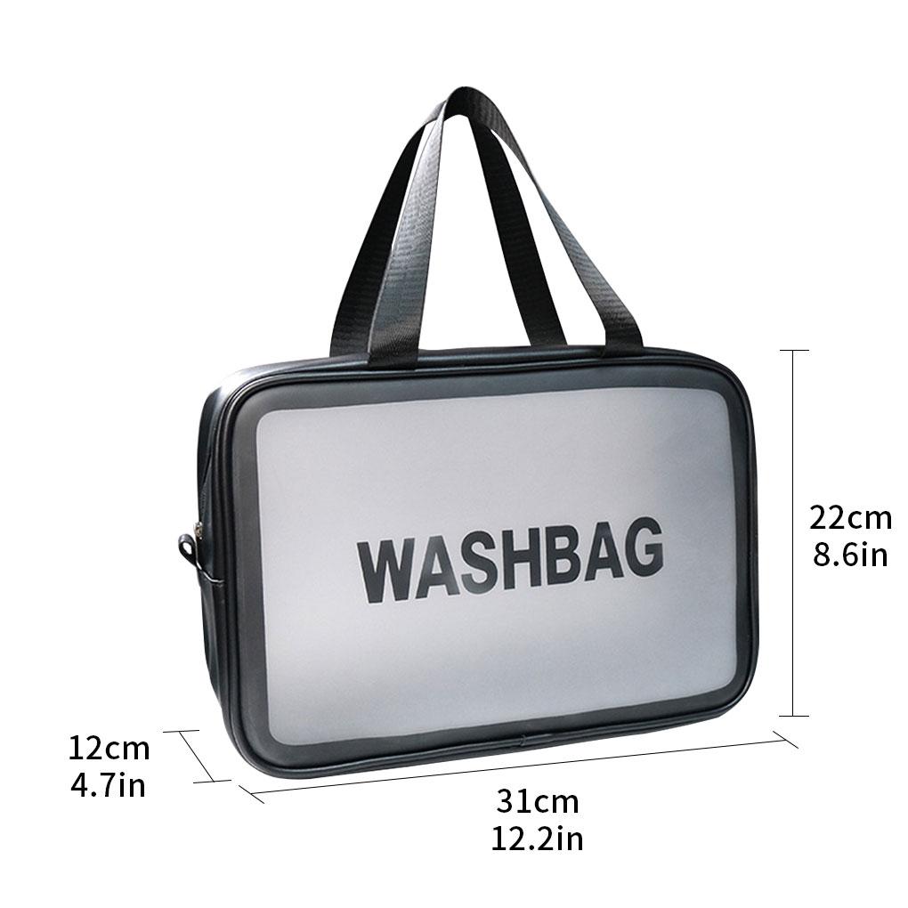 Women Travel Storage Bag Toiletry Organize Waterproof PVC Cosmetic Bag