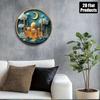 Tin Sign Eid Mubarak Islamic Wall Art Metal Poster Laser Cut Home Decor Living Room