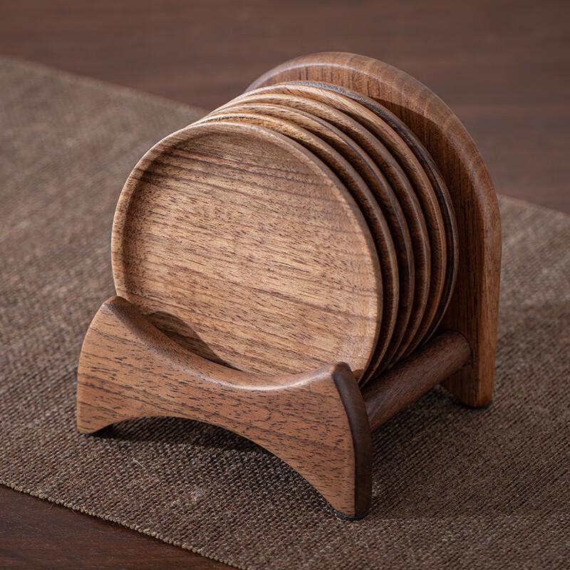 Walnut Wood Tea & Coffee Coaster