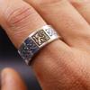 Lion Point Ring Trendy Men's Retro Ins Ring