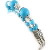 Les Trésors De Lily [K7301] - Bracelet créateur 'Minéralia' turquoise
