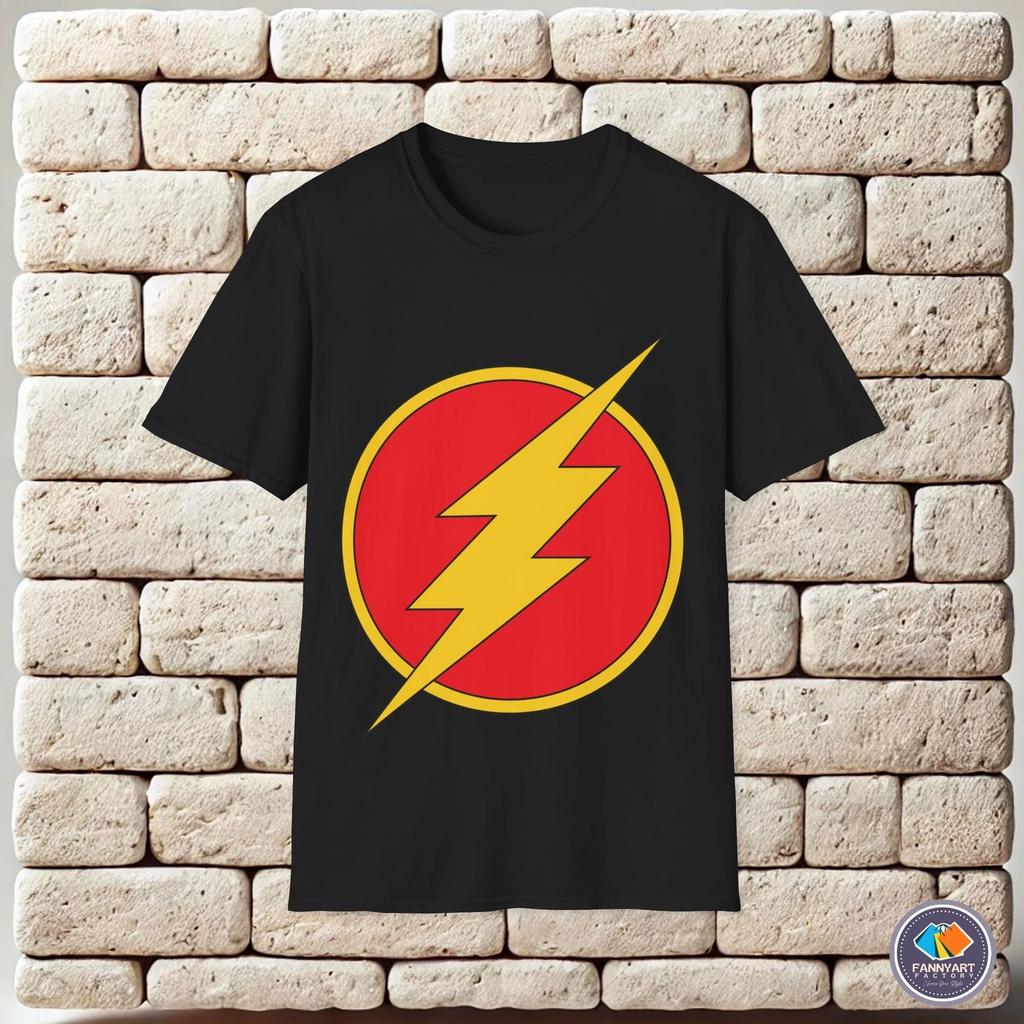 The Flash Sign Superhero DC Comics Speed Lightning Unisex T-Shirt
