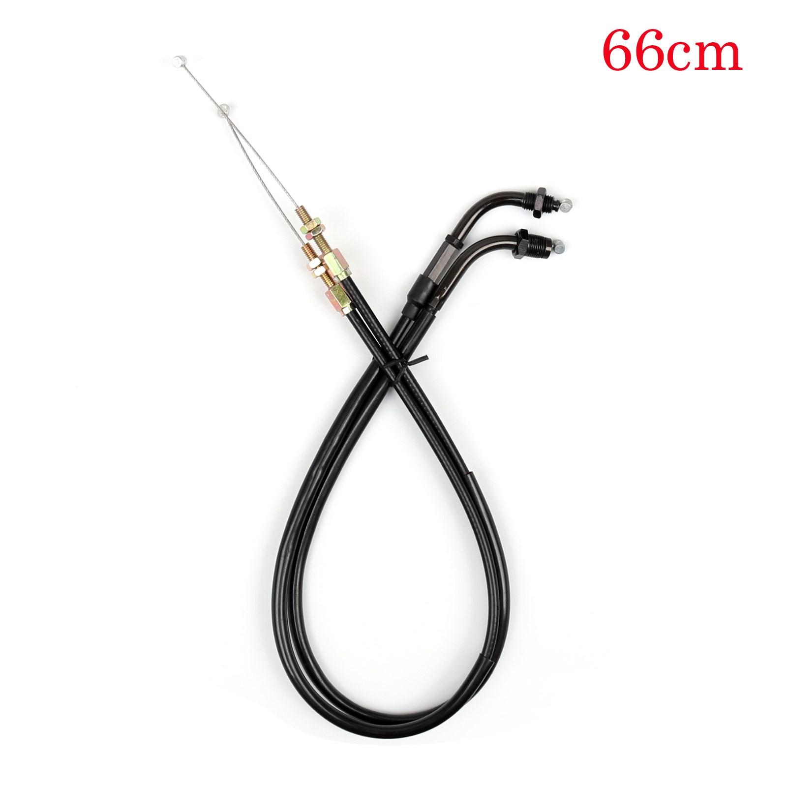 

Throttle Cable For Honda CBR250 MC19 1988-1989 Black