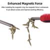 Magnetic Bit Holder Magnetic Ring Strong Magnetizer Demagnetizer Magnet Ring For 1/4 Inch 6.35mm Screwdriver Bit Holder Hand Tools Accessories