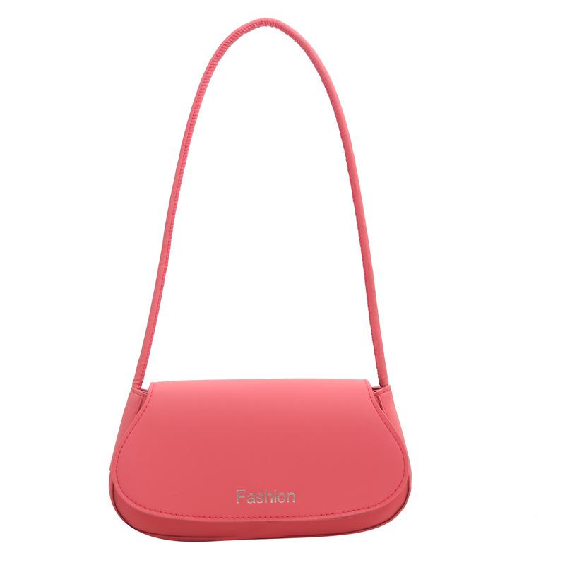 Women'S Bag Spring Fashion Shoulder Bag Retro Pu Bag Niche Versatile Messenger Bag