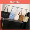 Fashionable Large Capacity Tote Bag For Women Stylish Winter Edition In Black And White