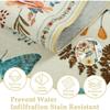 Carpet for Living Room Vintage Floral Nonslip Sofa Coffee Table Floor Mat Bedroom Bedside Rug Machine Washable Entrance Doormat