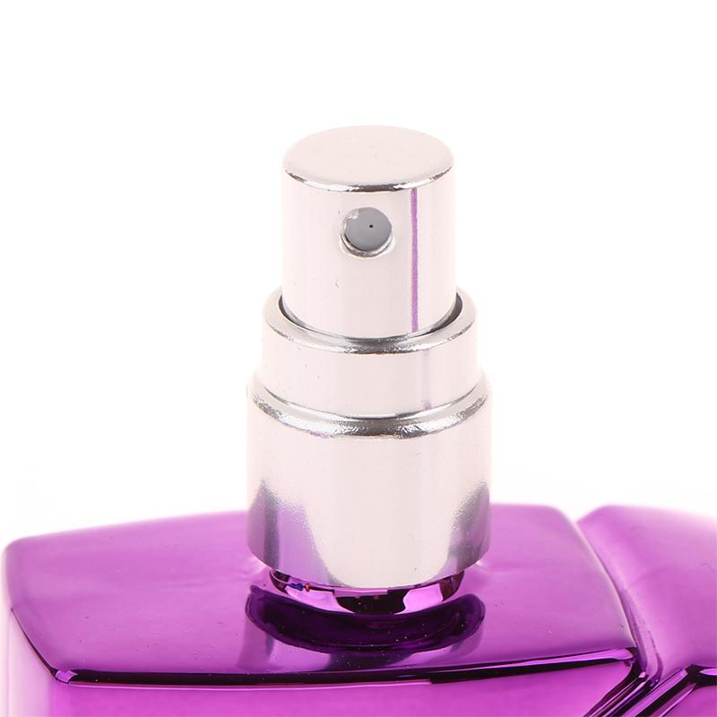 25Ml Perfume Bottle Travel Heart-Shaped Spray Bottle Glass Empty Bottle Perfume Mist Atomizer Portable Cosmetics Container