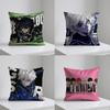 Anime B-Blue L-Lock Cute Case Plush Fabric Soft Pillowcase Double Sided Print Cushion Cover Household Gifts