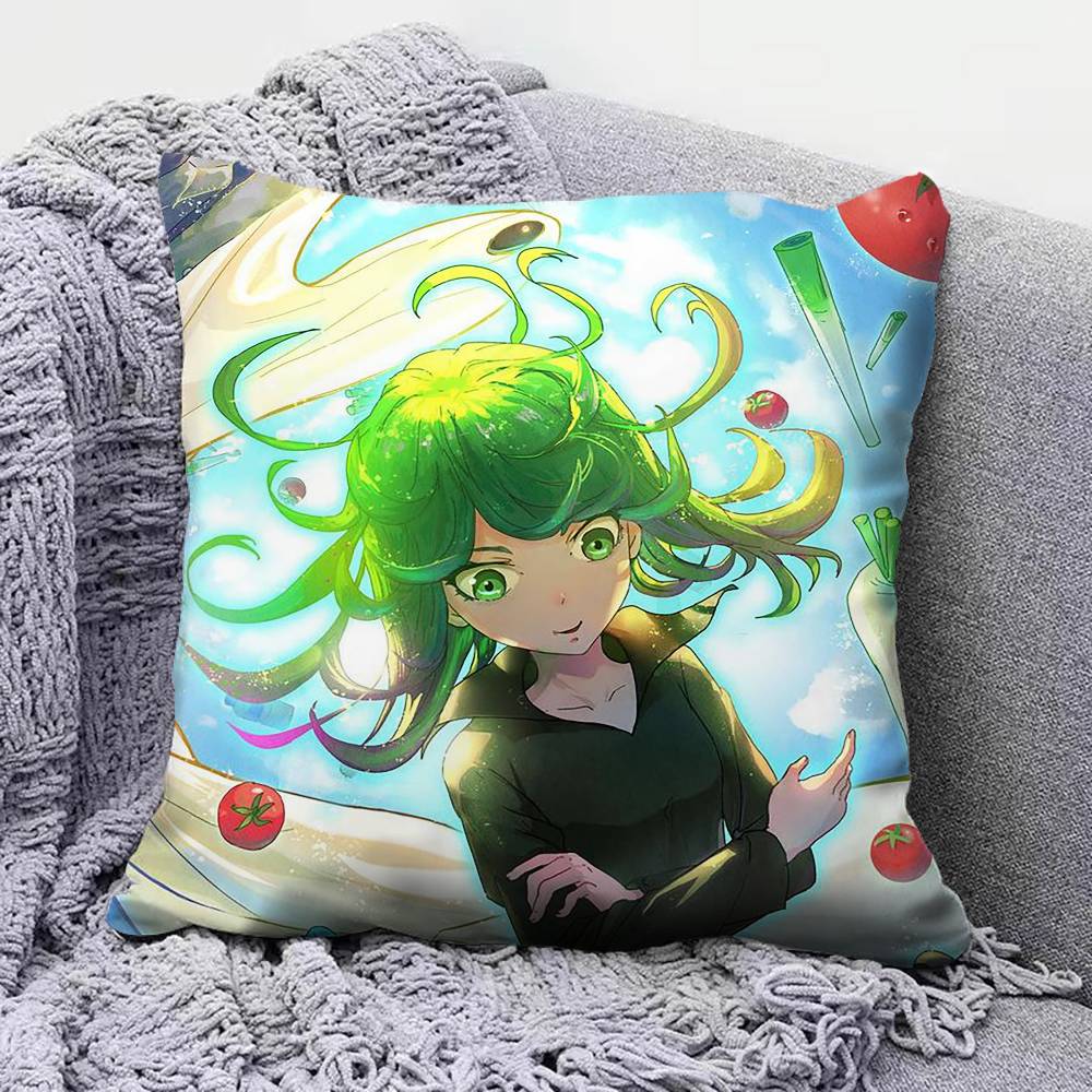 One Punch Man Tatsumaki Manga Home Sofa Cushion Covers and Aecorative Custom Pillow Covers