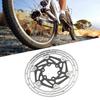 Bike Brake Disc Rotor Heat Dissipation Lightweight Carbon Fiber Steel with 6 Bolts Floating Disc Brake Rotor for Mountain Bike Road Bike