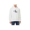 Calvin Klein Letter Print Comfortable Loose Fit Raglan Sleeve Sweatshirt Men Sweatshirt Bright-White J326969-YAF