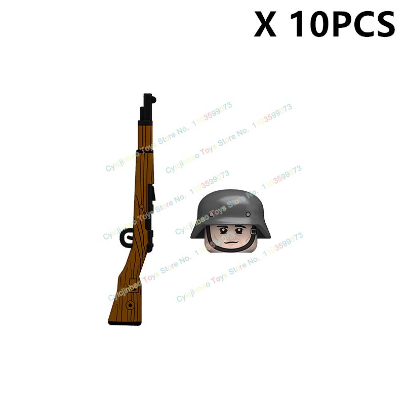 N661-670 NEW Military infantry Soldies Warriors Action Figures Building Blocks Accessories Collection Children's Toys Gifts