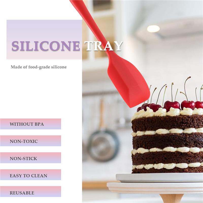 

A96I-4PCS Silicone Dehydrator Sheets Dehydrator Mats With Edge For Fruit Leather Liquid Fruits Meat Herbs With Scraper