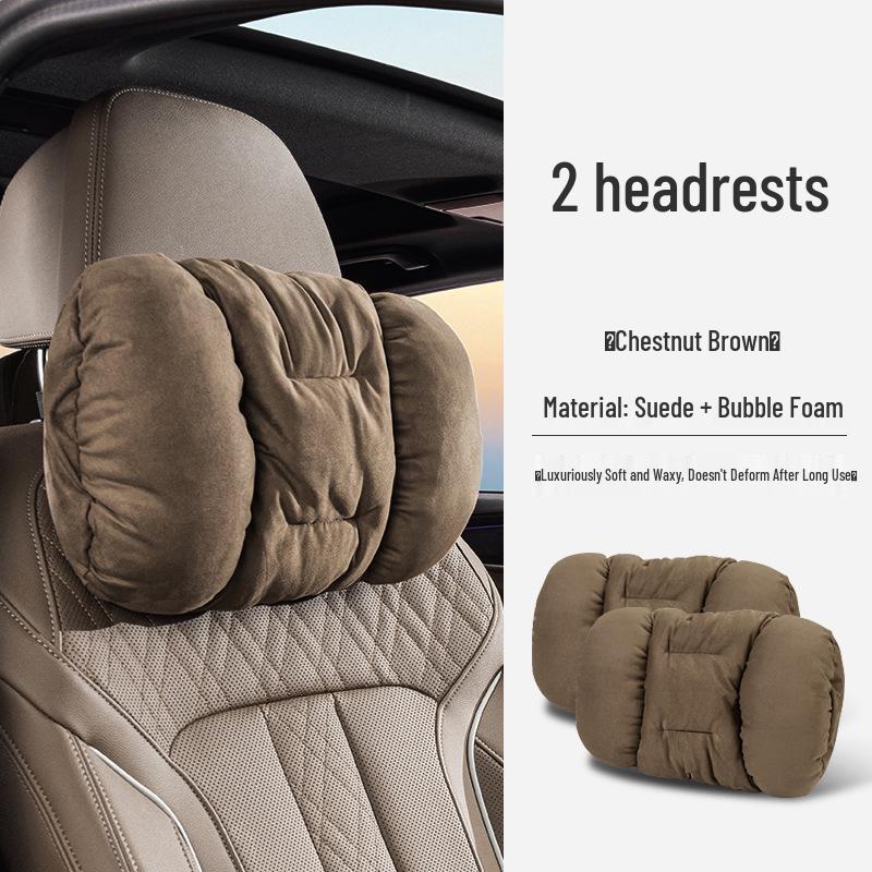 Compatible with Adita 12 Car-Specific: Headrest, Lumbar, and Neck Support Pillows