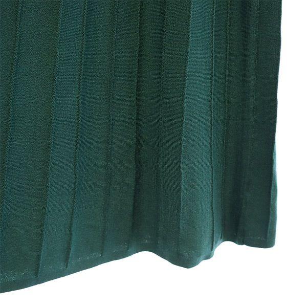 CELFORD unused 7 minutes sleeve knit Long dress 36 green Women Used